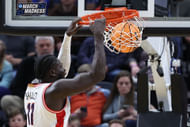 Oumar Ballo averaged 12.9 ppg and 10.1 rpg with Arizona WIldcats in the 2023-24 NCAA men's basketball season.